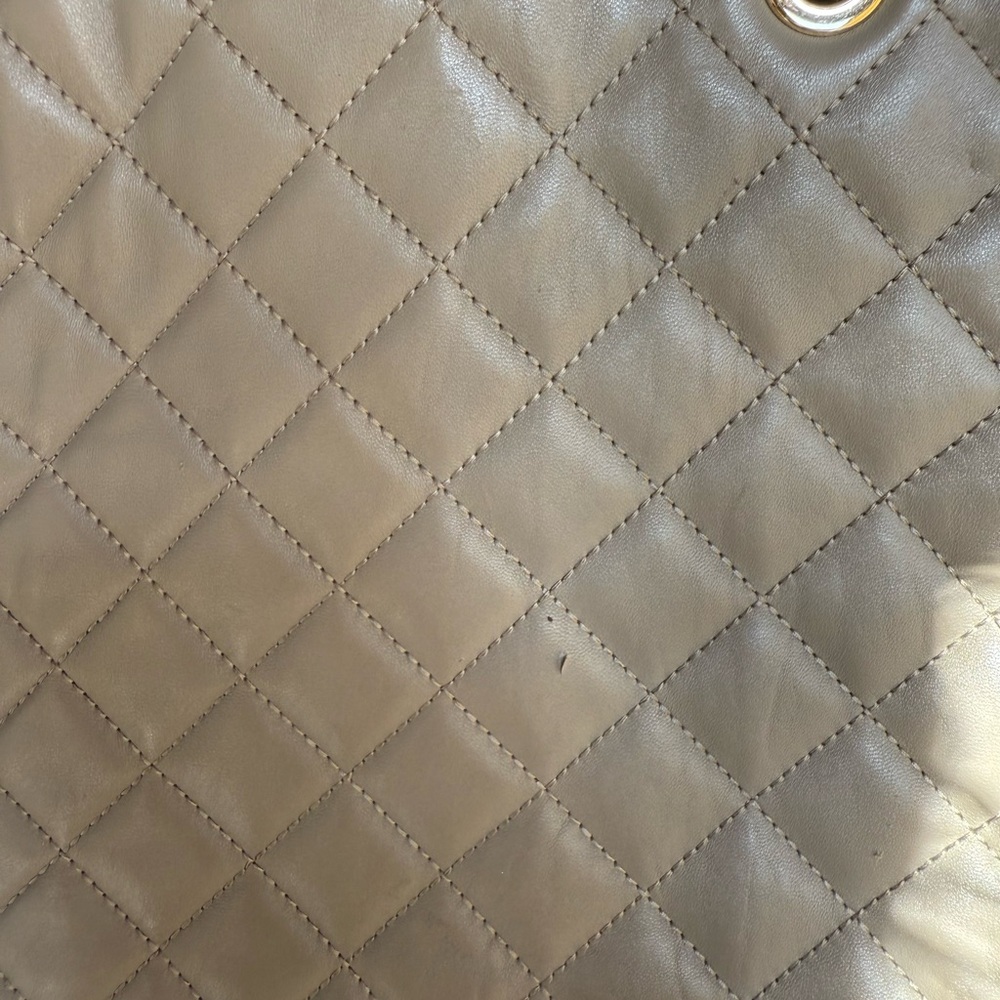 Michael Kors Chocolate Quilted Shoulder Bag - Picture 3 of 10